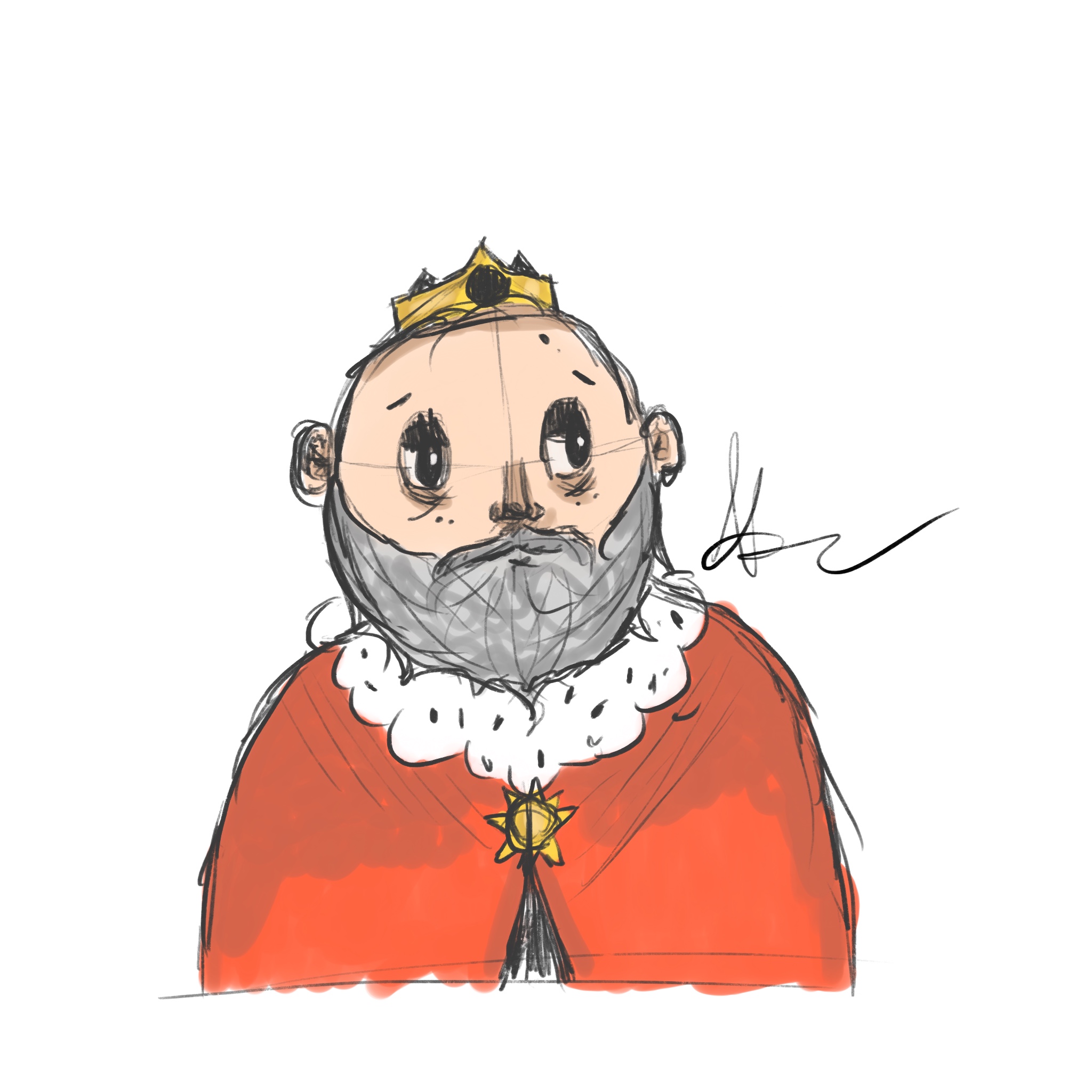 the king